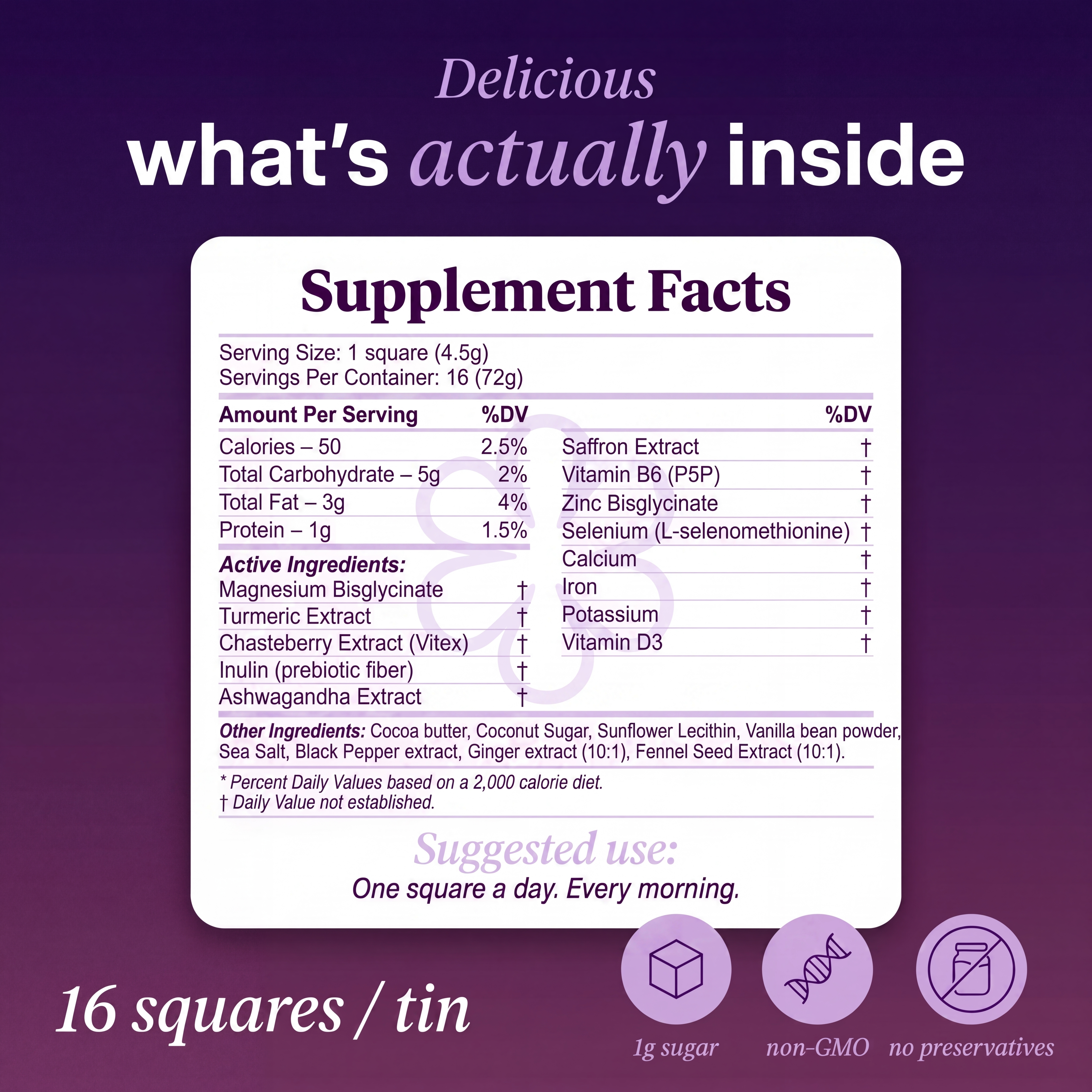 Hormonal Balance Chocolate