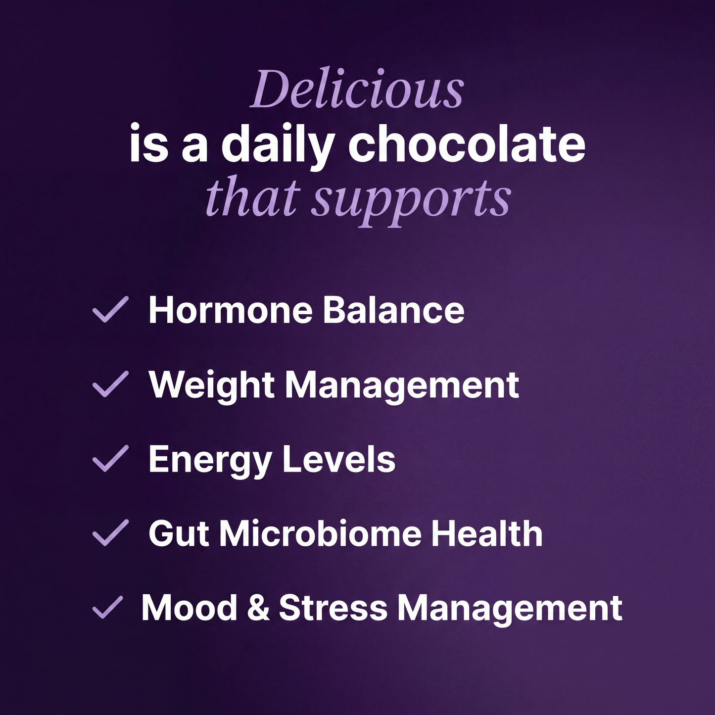 Hormonal Balance Chocolate